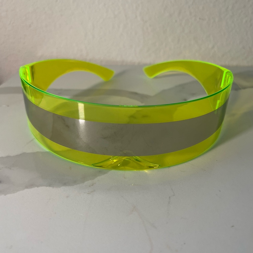 Neon Yellow Sunglasses